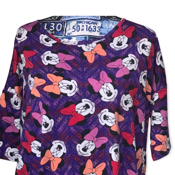 LulaRoe Minne Mouse Tunic high/low size med - Picture 7 of 7